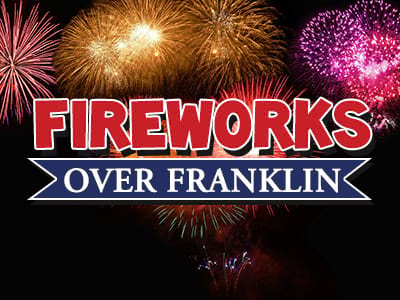 Franklin NC Fireworks July 5 2024
